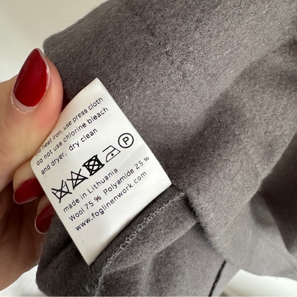 FOG LINEN WORK | Wool Shift Top - Picture 2 of 5